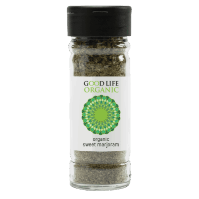 Good Life Organic Culinary Herbs Sweet Marjoram Bottle 16g