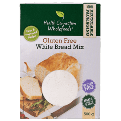 Health Connection Wholefoods White Bread Mix Gluten Free  500g