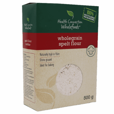 Health Connection Wholefoods Wholegrain Spelt Flour 500g