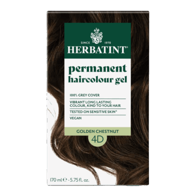 Herbatint Permanent Hair Colour Gel 4D Golden Chestnut 170ml