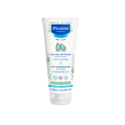 Mustela 2 in 1 Cleansing Gel 200ml