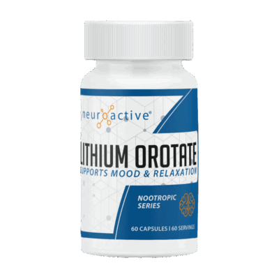 NeuroActive Lithium Oratate 60 Capsules