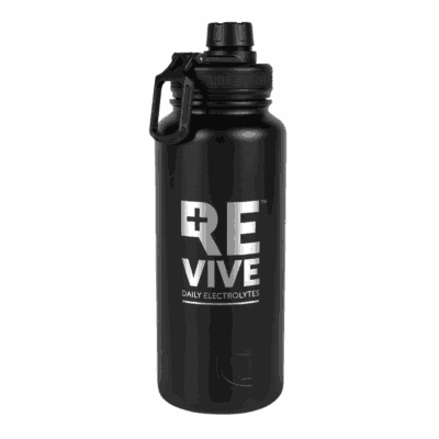 Revive Steel Flask Black 960ml