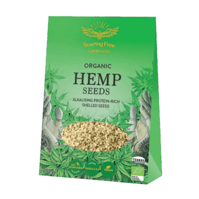 Soaring Free Hemp Seeds 200g