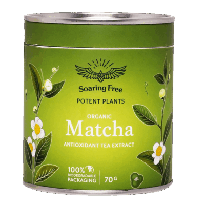 Soaring Free Potent Plants Matcha Antioxidant Tea Extract 70g powder