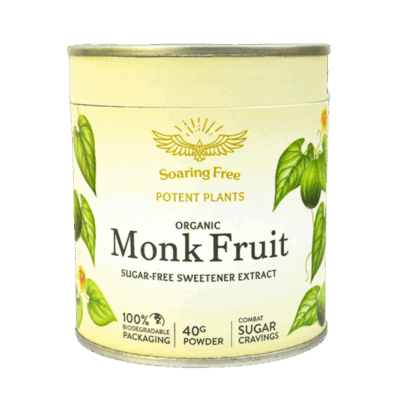 Soaring Free Potent Plants Monk Fruit Sugar 40g powder