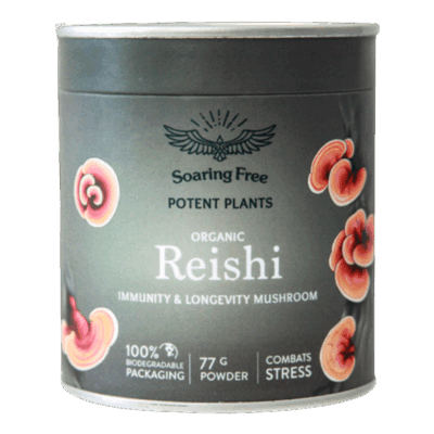 Soaring Free Potent Plants Reishi  Mushroom 77g powder