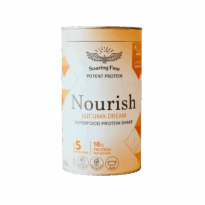 Soaring Free Potent Protein Shake NOURISH Lucuma Dream 250g