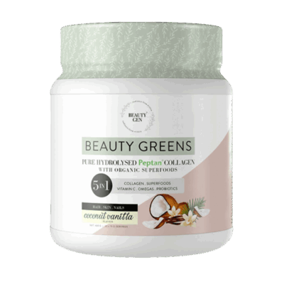 Beauty Gen Beauty Greens Coconut Vanilla Flavour 450g