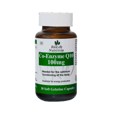 BioLife Co-Enzyme Q10 / 100mg 30 Capsules