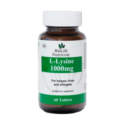 BioLife L-Lysine 1000mg 60 Tablets