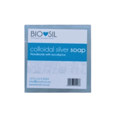 Biosil Colloidal Silver Soap Handmade With Eucalyptus