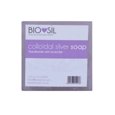 Biosil Colloidal Silver Soap Handmade With Lavender
