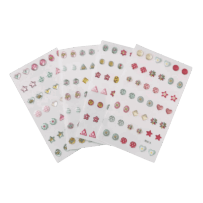 Cassie Kids Sticker Sheet Earings