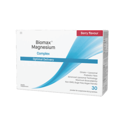 Coyne Biomax Magnesium Complex Berry Flavour 30 Powder Sachets