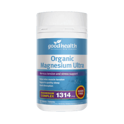 Good Health Organic Magnesium Ultra 60 Tablets