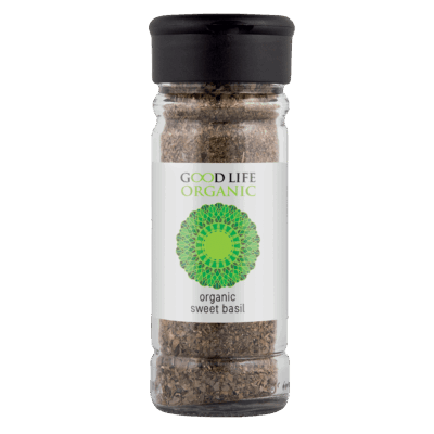 Good Life Organic Culinary Herbs Sweet Basil Bottle 20g