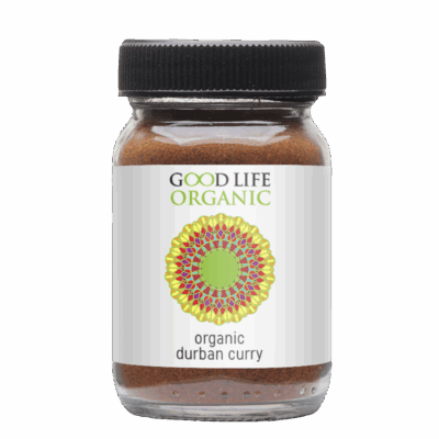Good Life Organic Spice Blends Durban Curry Jar 60g
