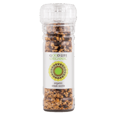 Good Life Organic Spice Blends Steak Sizzle Grinder 100ml