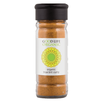 Good Life Organic Spice Blends True Brit Curry Bottle 55g