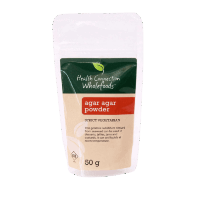 Health Connection Wholefoods Agar Agar Powder Strict Vegetarian 50g