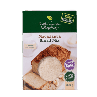 Health Connection Wholefoods Macadamia Bread Mix 300g