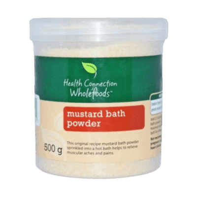Health Connection Wholefoods Mustard Bath Powder 500g