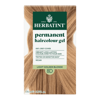 Herbatint Permanent Hair Colour Gel 8D Light Golden Blonde 150ml