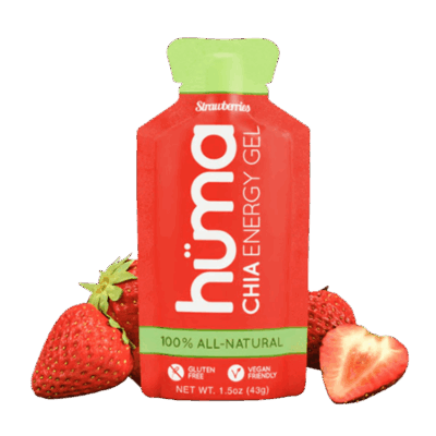 Huma Chia Energy Gel Strawberries Sachet 42g