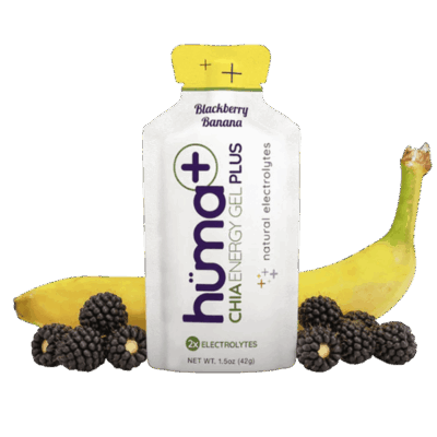 Huma Plus Chia Energy Gel Blackberry Banana Sachet 42g