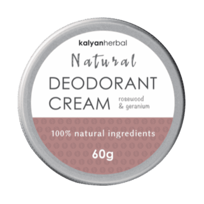Kalyan Deodorant Cream Rosewood & Geranium 60g