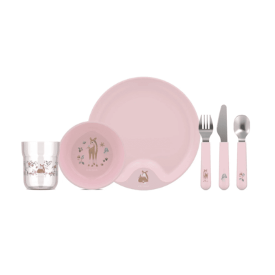 Little Dutch Children's Dinnerware 6 Pcs - Fairy Garden