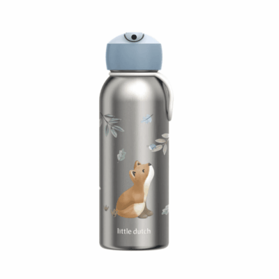Little Dutch Insulated Bottle Flip-Up 350ml - Forest Friends