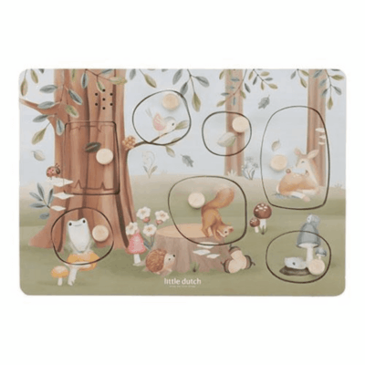 Little Dutch Music Puzzle - Forest Friends