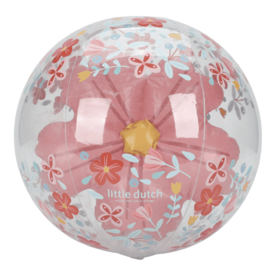 Little Dutch Ocean Dreams Beach Ball 3D Figure - Pink Flowers