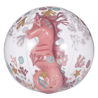 Little Dutch Ocean Dreams Beach Ball 3D Figure - Pink Seahorse