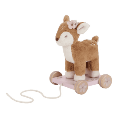 Little Dutch Wooden Pull-along Deer - Fairy Garden