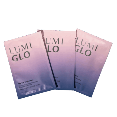 Lumi Glo Eye Brightener - 3 Sets Of Eye Masks