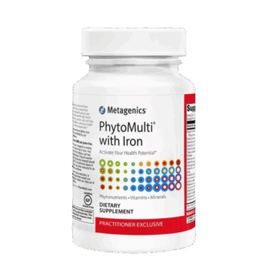 Metagenics Phytomulti With Iron 60 Tablets