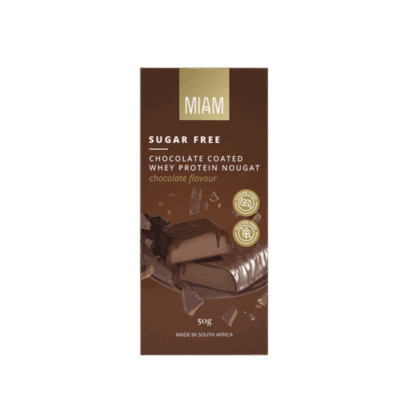 Miam Chocolate Coated Whey Protein Nougat Bites Chocolate 50g