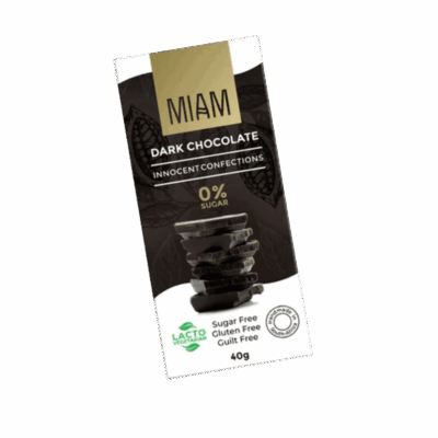 Miam Dark Chocolate Slab 40g
