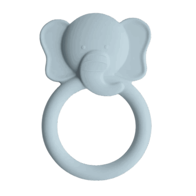 Mushie Animal Teether - Elephant
