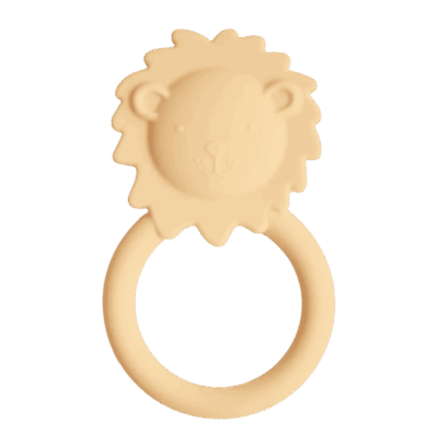 Mushie Animal Teether - Lion
