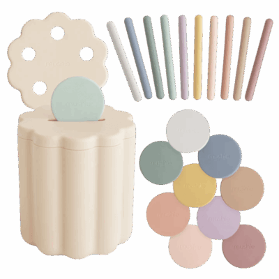 Mushie Coin & Tube Sorting Set