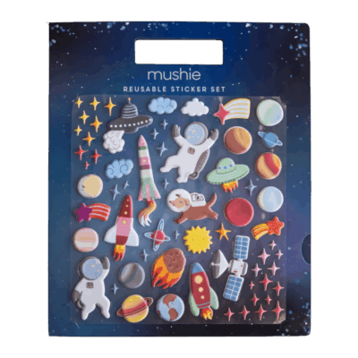 Mushie Reusable Sticker Set - Space