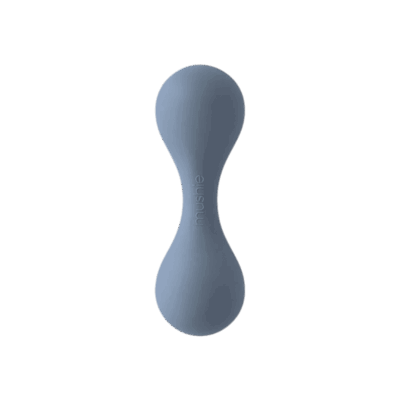 Mushie Silicone Rattle Toy - Tradewinds