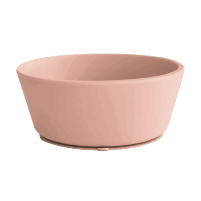 Mushie Silicone Suction Bowl - Blush