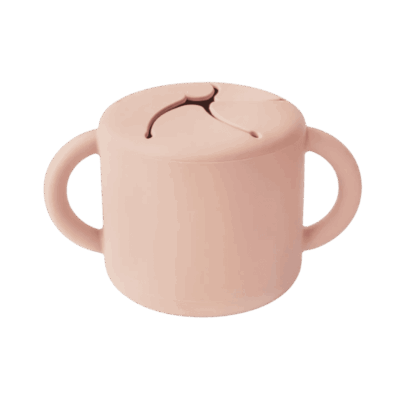 Mushie Snack Cup - Blush