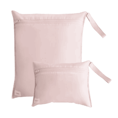 Mushie Water Resistant Wet Bags - Blush
