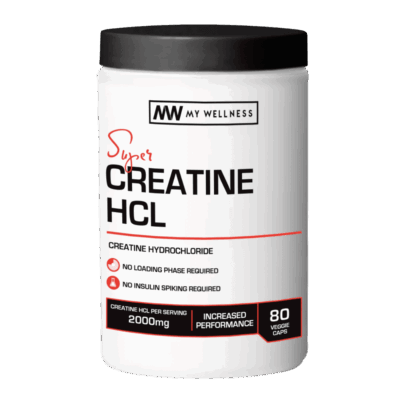 My Wellness Creatine HCL - 80 Capsules